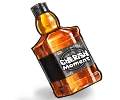 Burbon bottle symbol